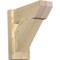 Ekena Millwork Traditional Slat Rough Sawn Outlooker, Douglas Fir, 6"W x 14"D x 14"H OUT06X14X14TRA06RDF - alternate 1